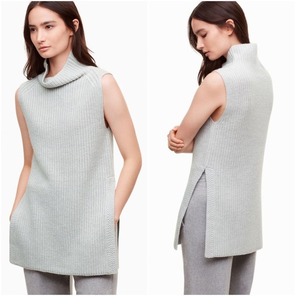 WILFRED| DURANDAL ITALIAN WOOL SLEEVELESS TOP - Picture 7 of 8